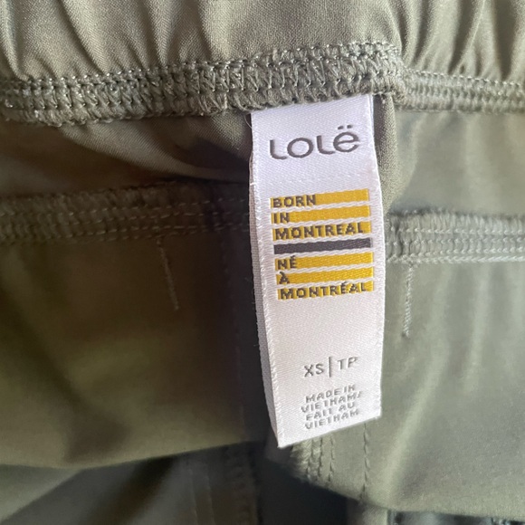 Lole Green Joggers Athleisure Activewear Comfy Pants - Size XS - Picture 7 of 8